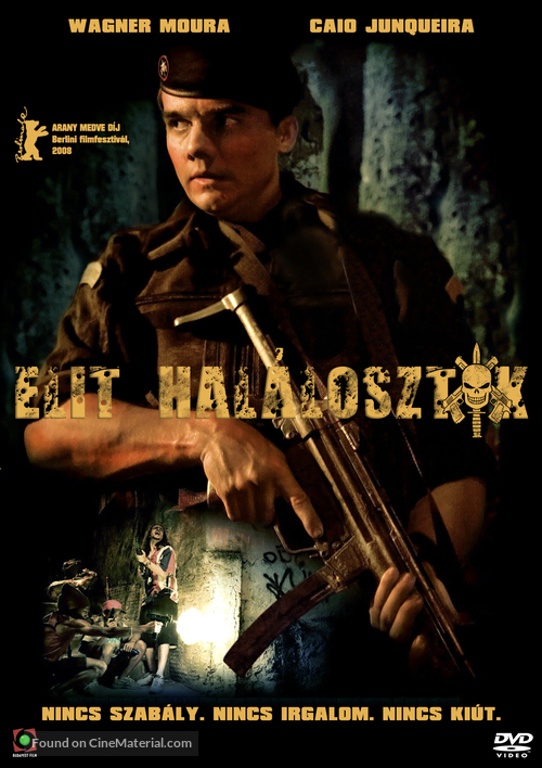 Tropa de Elite - Hungarian DVD movie cover