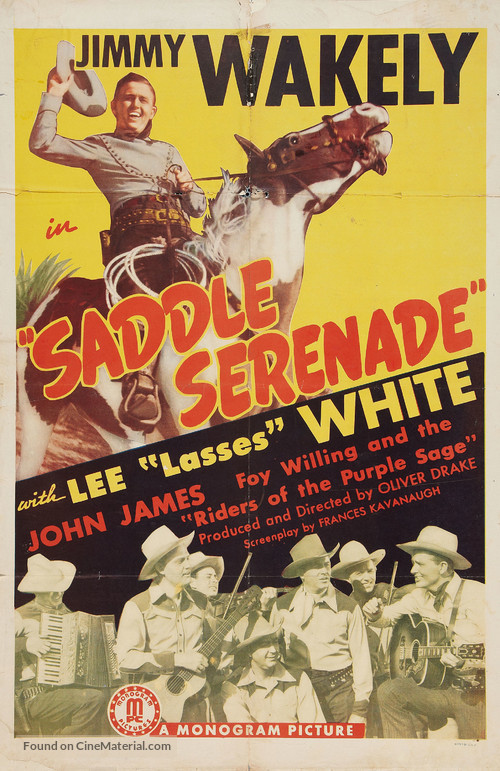 Saddle Serenade - Movie Poster