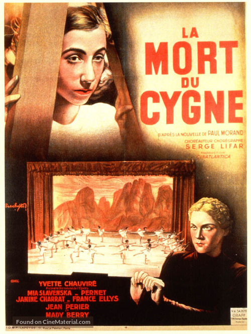 Mort du cygne, La - French Movie Poster