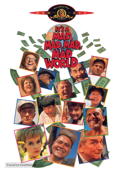 It&#039;s a Mad Mad Mad Mad World - DVD movie cover