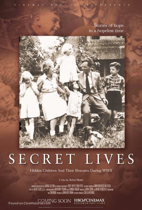 Secret Lives: Hidden Children and Their Rescuers During WWII - Movie Poster