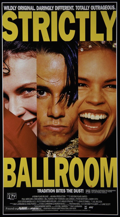 Strictly Ballroom - Australian Movie Cover