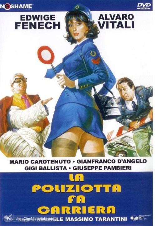 La poliziotta fa carriera - Italian DVD movie cover