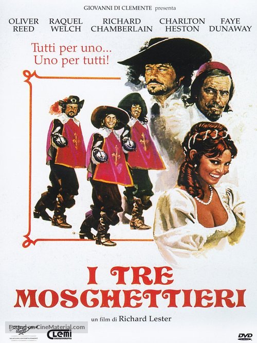 The Three Musketeers - Italian Movie Cover