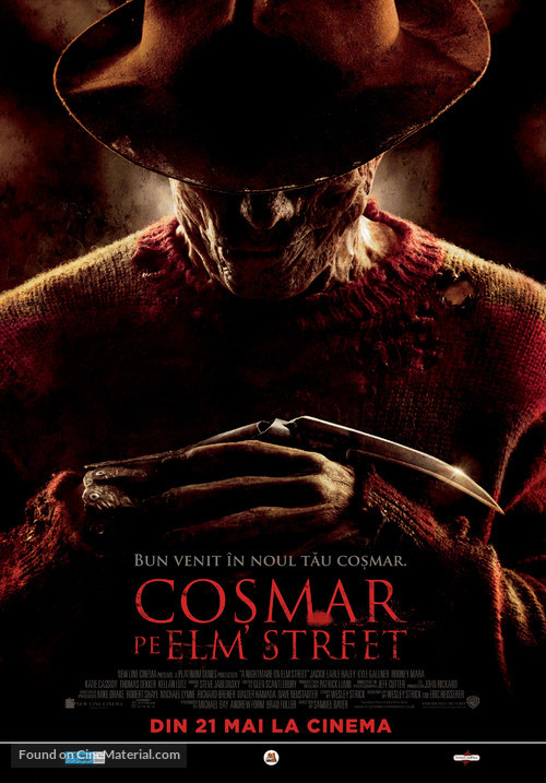 A Nightmare on Elm Street - Romanian Movie Poster
