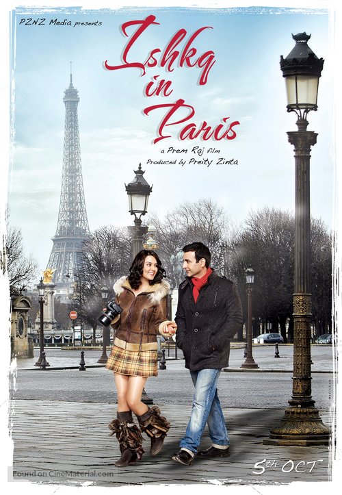 Ishkq in Paris - Indian Movie Poster