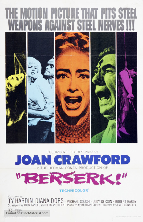 Berserk! - Movie Poster