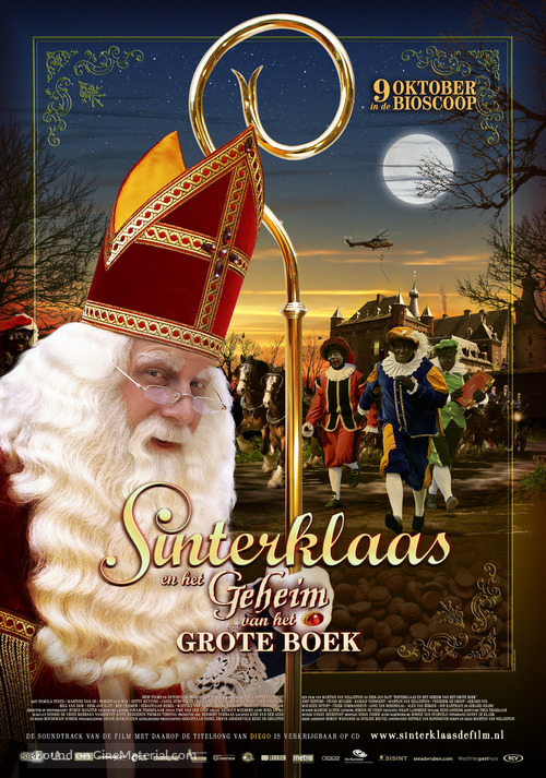 Sinterklaas en het Geheim van het Grote Boek - Dutch Movie Poster