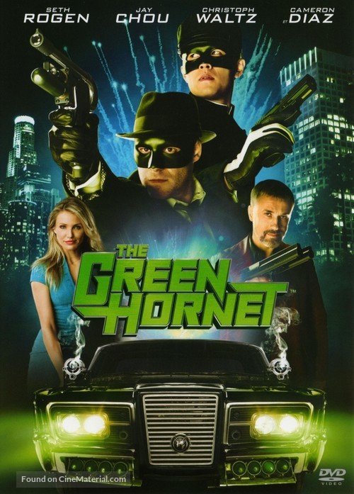 The Green Hornet - French DVD movie cover