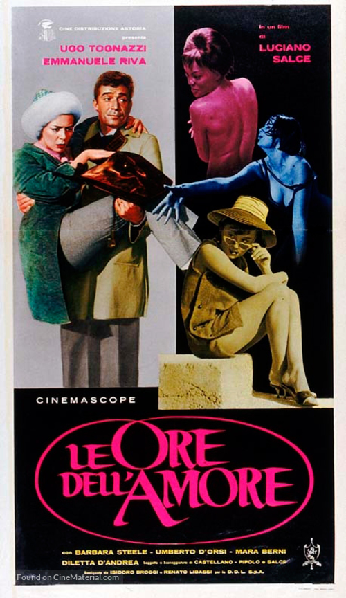 Le ore dell&#039;amore - Italian Movie Poster