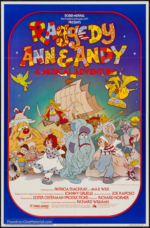 Raggedy Ann &amp; Andy: A Musical Adventure - Movie Poster