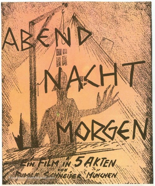 Abend - Nacht - Morgen - German Movie Poster