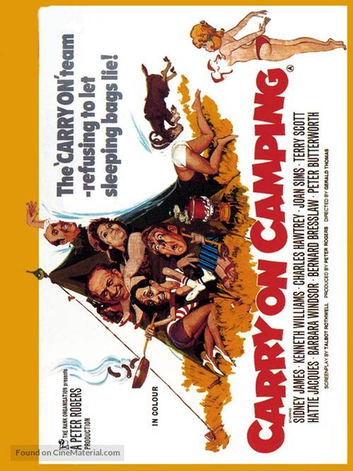 Carry on Camping - British Movie Poster