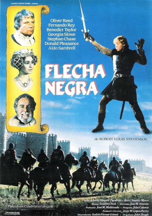 Black Arrow - Spanish Movie Poster
