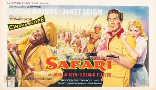 Safari - Belgian Movie Poster