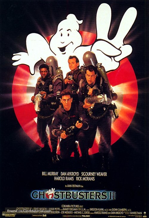 Ghostbusters II - German Movie Poster