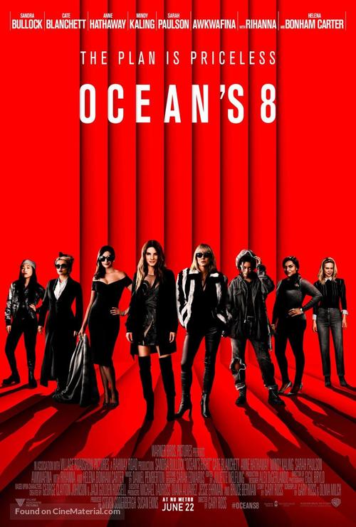 Ocean&#039;s 8 - South African Movie Poster