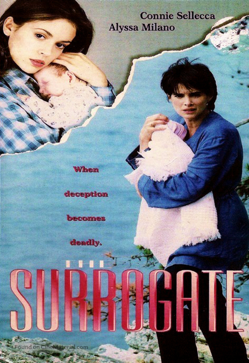 The Surrogate - Canadian DVD movie cover