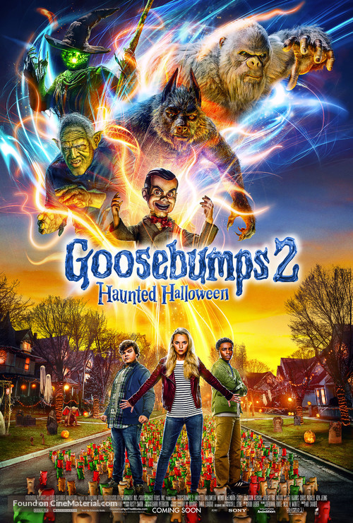 Goosebumps 2: Haunted Halloween - British Movie Poster