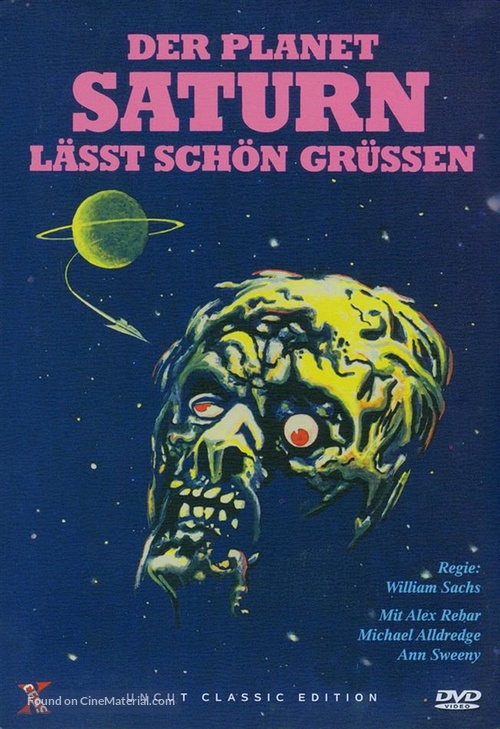 The Incredible Melting Man - German DVD movie cover
