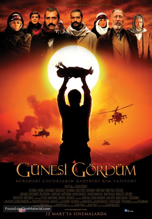 G&uuml;nesi g&ouml;rd&uuml;m - Turkish Movie Poster