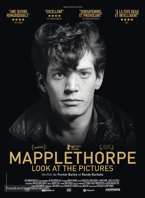 Mapplethorpe: Look at the Pictures - French Movie Poster