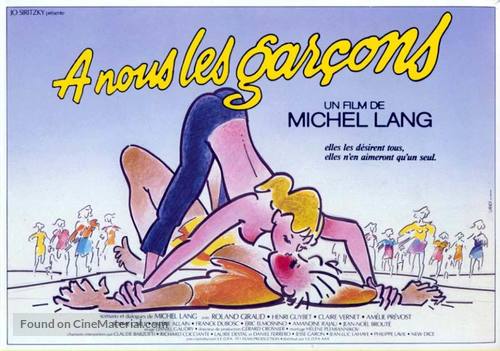 &Agrave; nous les gar&ccedil;ons - French Movie Poster