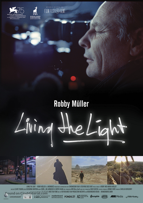 Living the Light - Robby M&uuml;ller - German Movie Poster