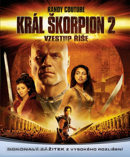 The Scorpion King: Rise of a Warrior - Czech Blu-Ray movie cover