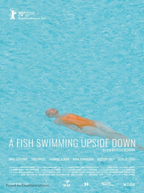 Ein Fisch, der auf dem R&uuml;cken schwimmt - International Movie Poster