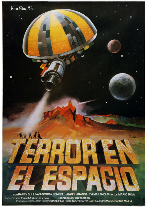 Terrore nello spazio - Spanish Movie Poster
