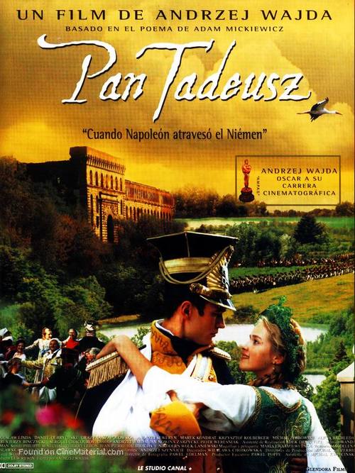 Pan Tadeusz - Spanish Movie Poster