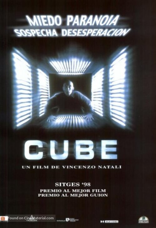 Cube - Spanish Movie Poster