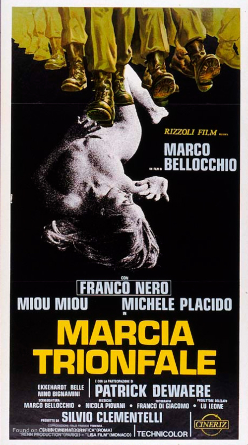 Marcia trionfale - Italian Movie Poster