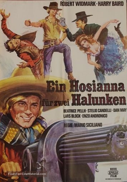 Trinit&agrave; e Sartana figli di... - German Movie Poster