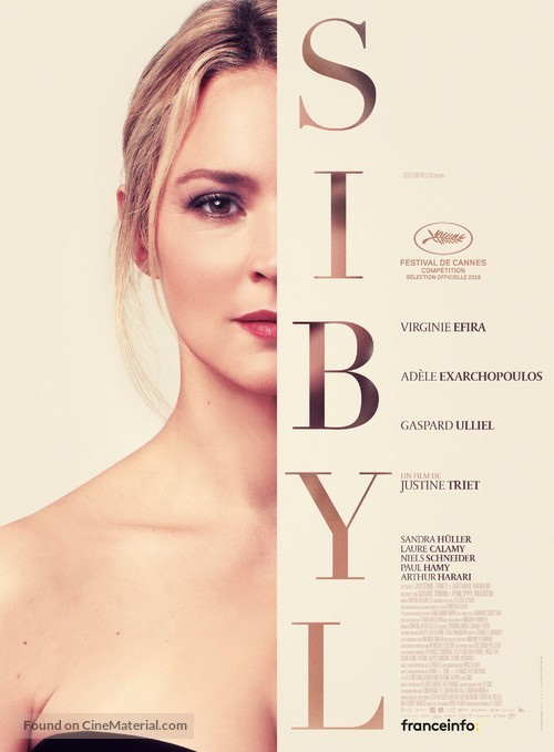 Sibyl - French Movie Poster