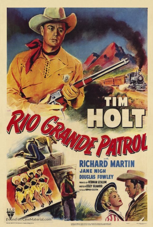 Rio Grande Patrol - Movie Poster