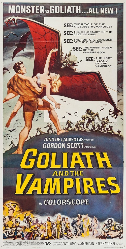Maciste contro il vampiro - Movie Poster