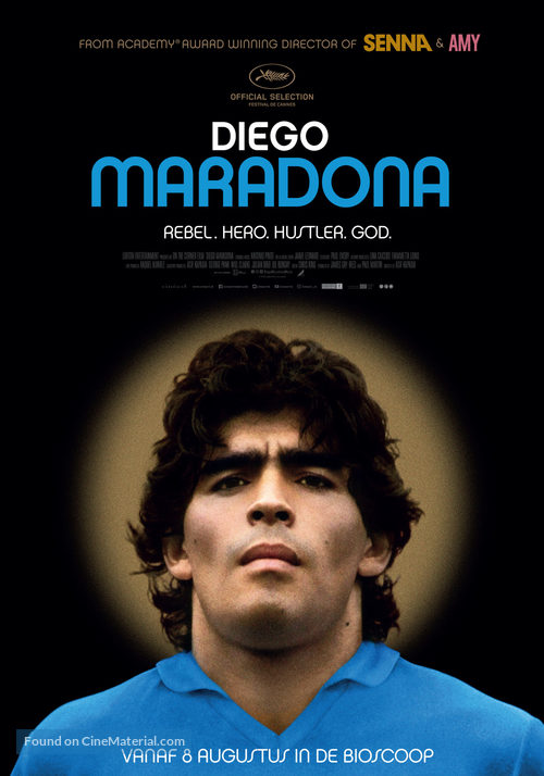 Diego Maradona - Dutch Movie Poster