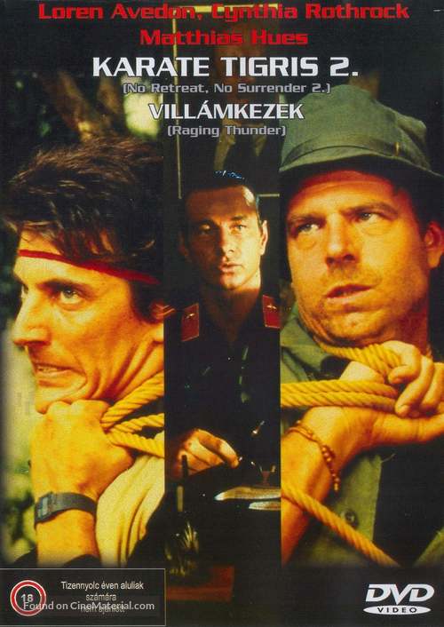 No Retreat No Surrender 2 - Hungarian Movie Cover