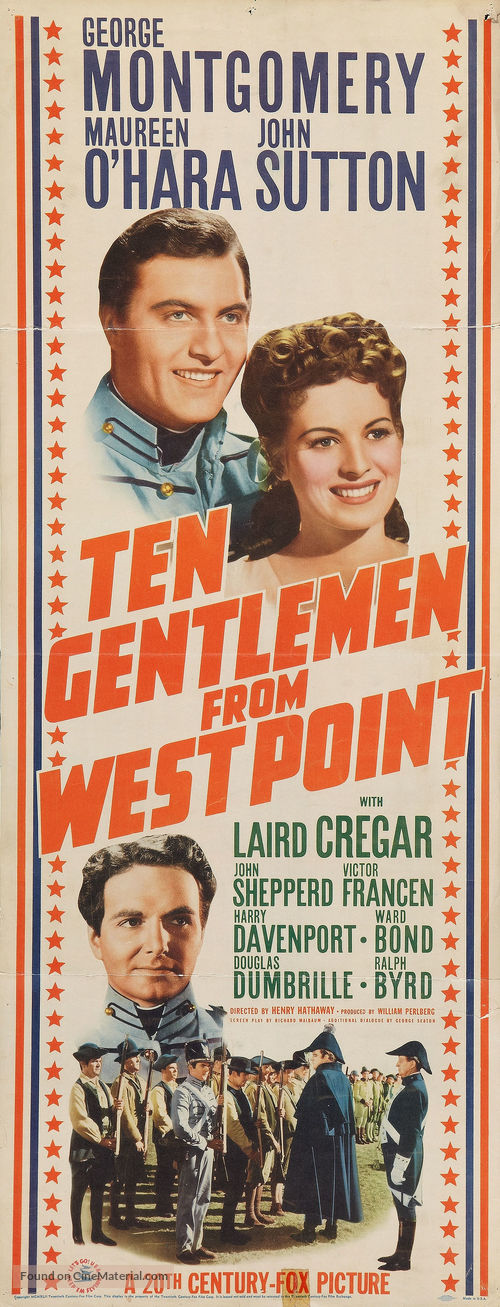 Ten Gentlemen from West Point - Movie Poster