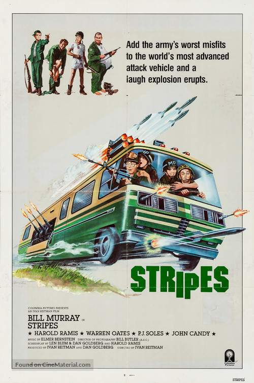 Stripes - Movie Poster