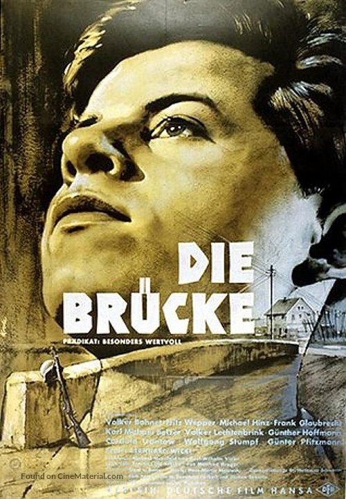 Die Br&uuml;cke - German Movie Poster