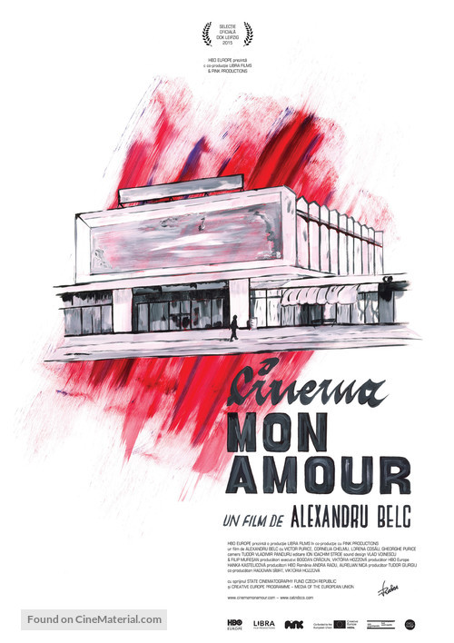 Cinema, mon amour - Romanian Movie Poster