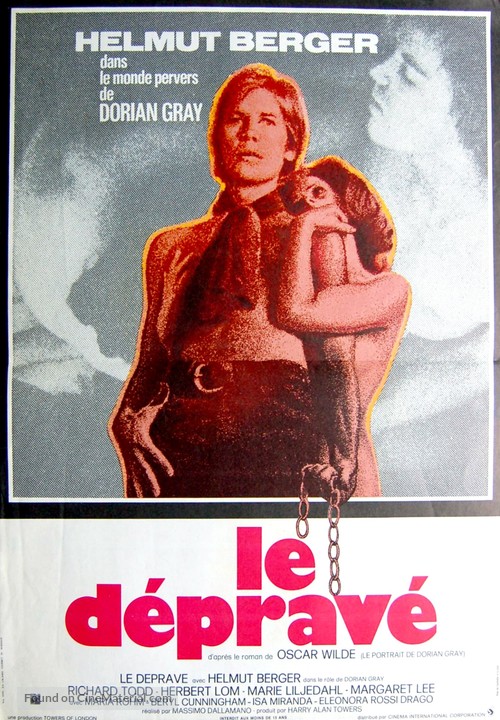 Das Bildnis des Dorian Gray - French Movie Poster