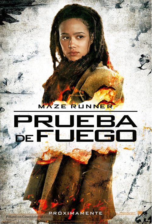 Maze Runner: The Scorch Trials - Mexican Movie Poster