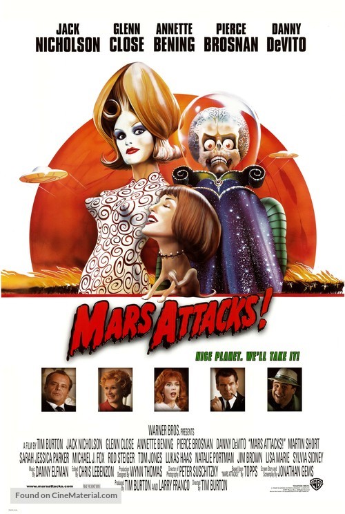 Mars Attacks! - Movie Poster