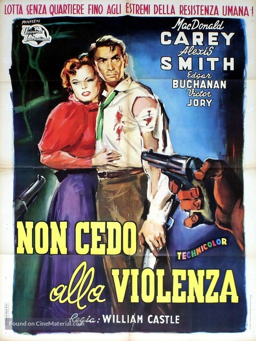 Cave of Outlaws - Italian Movie Poster