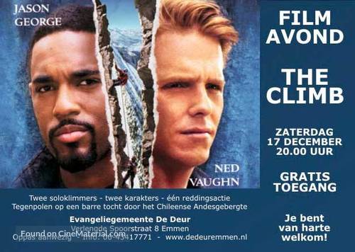 The Climb - Dutch Movie Poster