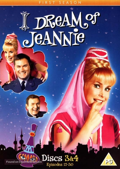 &quot;I Dream of Jeannie&quot; - British DVD movie cover